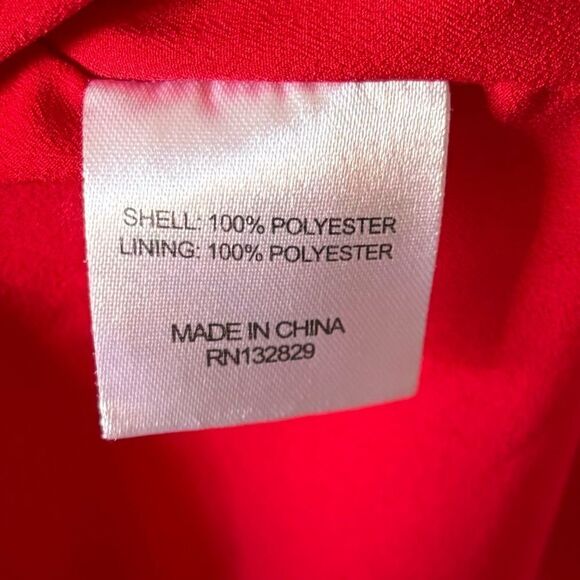 House of Harlow 1960 x Revolve Swiss Dot Ines Midi Red Dress Tank Size XS - Picture 10 of 11